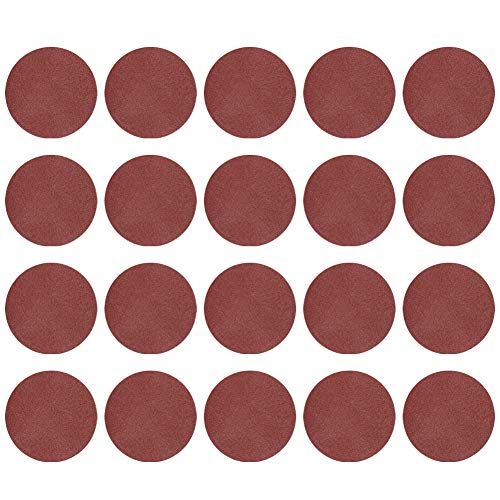 Utoolmart ディスクペーパー サンダー サンディングディスク サンドペーパー ダブルアクション マジック ペーパー 研磨 やすり 電動サンダー用 サンディングパット 木工用 ランダムアクションサンダー用 サンディング 研磨 サンダー用紙やすり丸型 #180 工木工生地研磨用 3インチ 外径 75mm 25枚