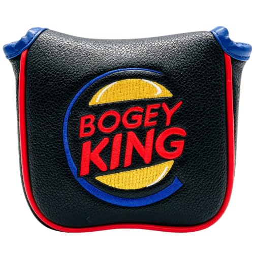 Funny Golf Club Headcover Mallet Putter Head Cover Golf Gifts Golf Accessories for Men and Women Golfers