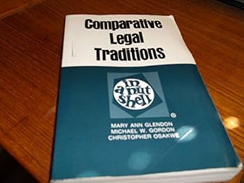 Paperback Comparative Legal Traditions in a Nutshell Book