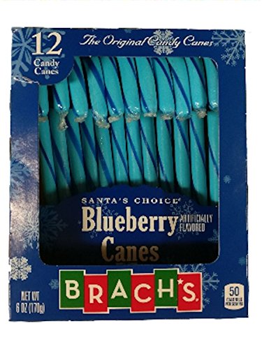 Brachs Blueberry Flavored Candy Canes