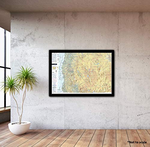 Mapa FAA Carta VFR Klamath Falls SKF Edición Actual