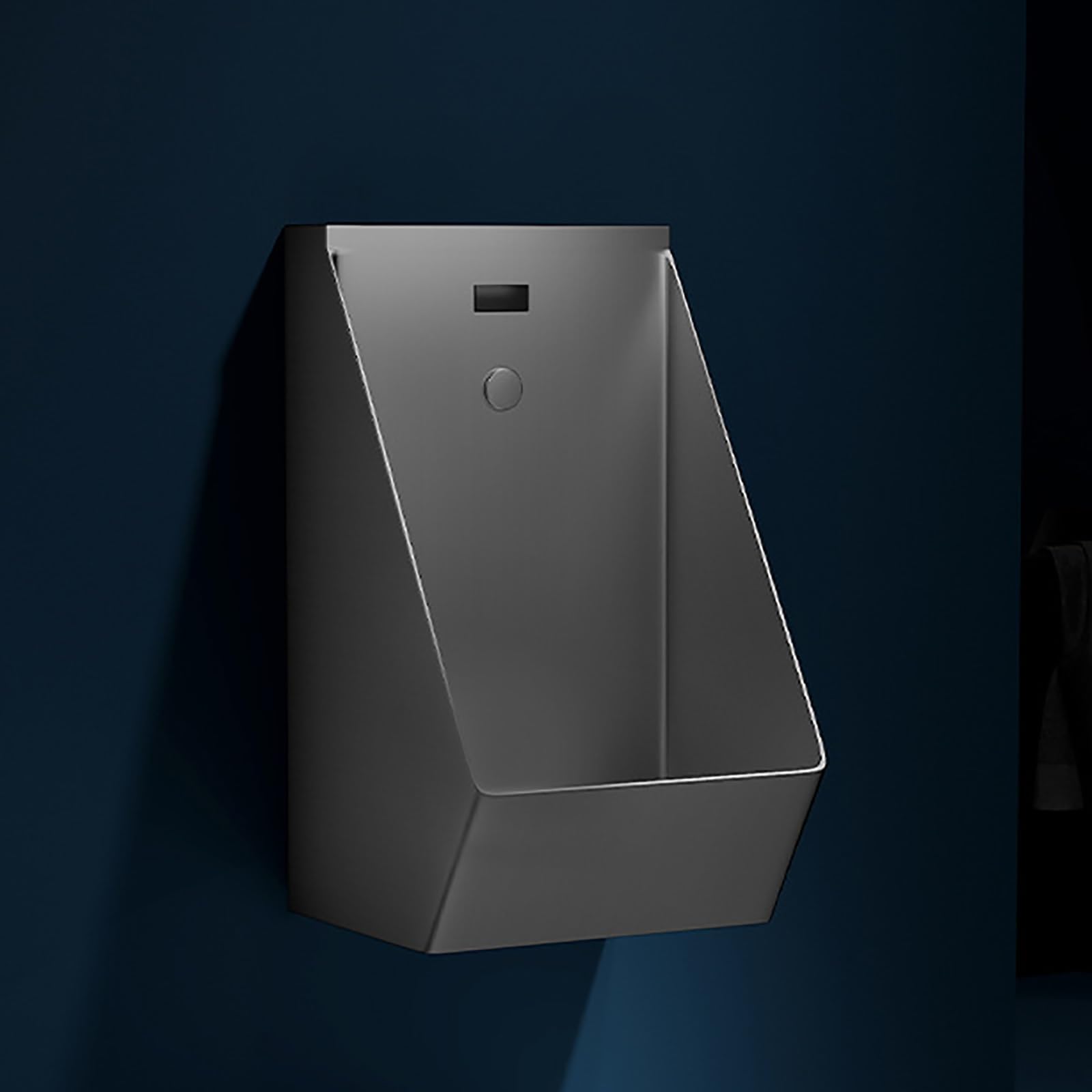 GTHTUHFD Urinals For Men Spill Proof, Stainless Steel Urinals, Bar Urinals, Urinals For Men Spill Proof Nighttime, Garage Urinal, Urinals For Men Bathroom, Outdoor Toilet,Gri,Gris