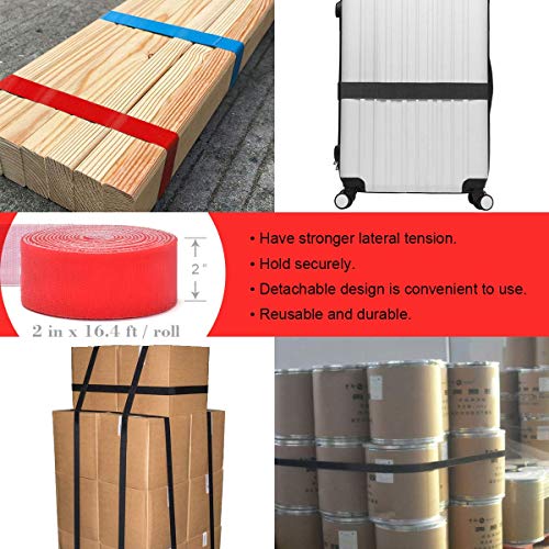 5 cm de largura, 5 metros de comprimento, gancho e laço de amarrar cabo prendedor de nylon cabo de a