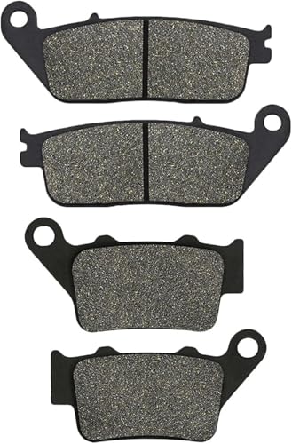 Plaquettes de frein pour moto WR125X haute résistance avant et arrière