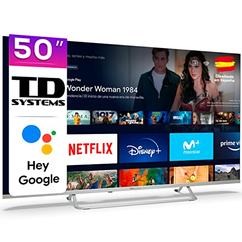 Televisores Smart Tv 50 Pulgadas 4K Marca TD Systems