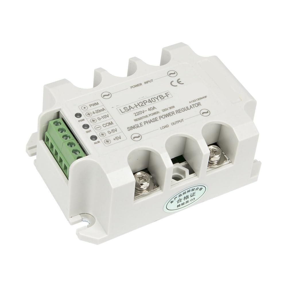 YLQUXEUV LSA-H2P40YB-F single phase AC 40A 220V closed loop negative feedback solid state voltage regulator/power regulator module