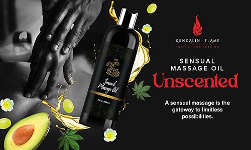 Miniatura 7 de Aceite de masaje sensual sin perfume, aceite de masaje erótico de cáñamo para parejas
