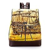 h-boot zeichnung Material: hochwertiges PU-Leder. Es ist eine schöne und schlichte Leder-Umhängetasche, sieht luxuriös aus und ist langlebig.