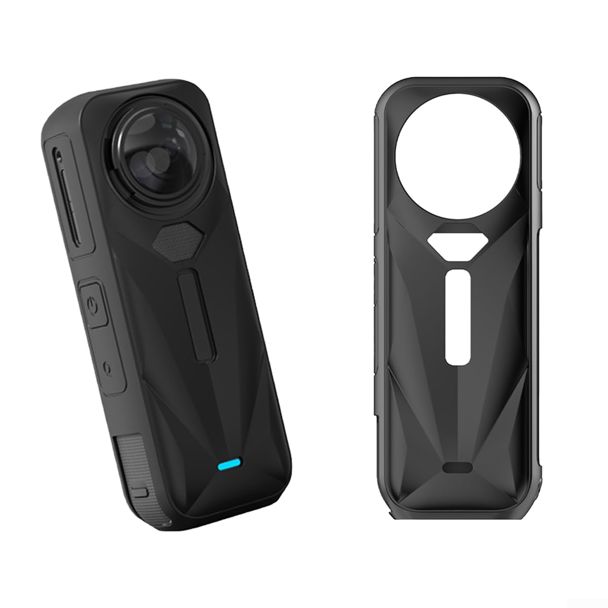 Schutzhülle Aus Silikon Für Insta360 X5 – Stoßfest, Wasserdicht, Mit Displayschutz, Perfekte Passform