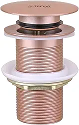 Válvula Click 1 1/4" Ralo Para Cuba Pia Banheiro Aço Inox 201 Prestige Beltempo (Rose Gold)