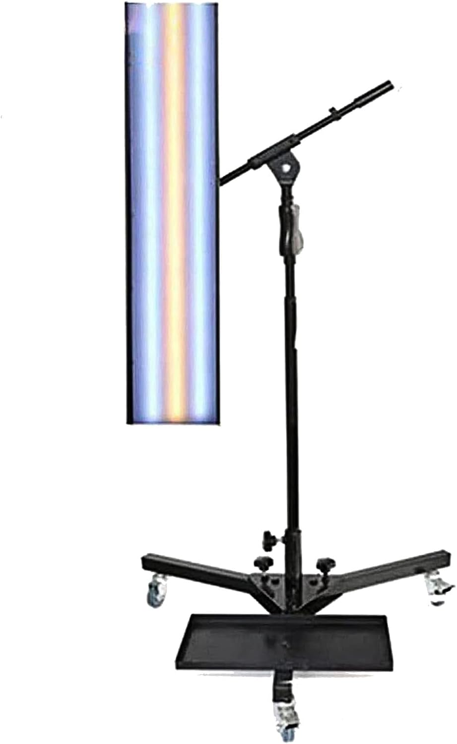 Paintless Dent Removal Repair Tool Line Board with Adjustable Holder - LED Stripe Line Board Reflector Board - 95x18x25cm
