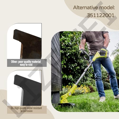 image for LIZEWEI 351122001 String Trimmer Guard Assembly with Trimmer Line Knif