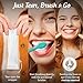 GuruNanda Ready-to-Go Disposable Mini Travel Toothbrushes - Butter on Gums Softex Bristles, Pre-Pasted Toothbrush & Toothpick - Fluoride-Free, No Rinsing Needed, 70 Ct