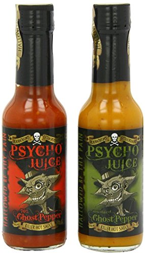 Psycho Juice Mix 3 - 70% Ghost Pepper & Mustard Ghost Pepper Sauce