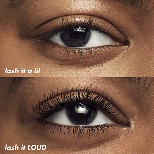e.l.f. Lash It Loud Waterproof Mascara, Volumizing Formula For Mega Lashes, Creates Fuller & Bolder Eyelashes, Vegan & Cruelty-Free, Black - Image 5