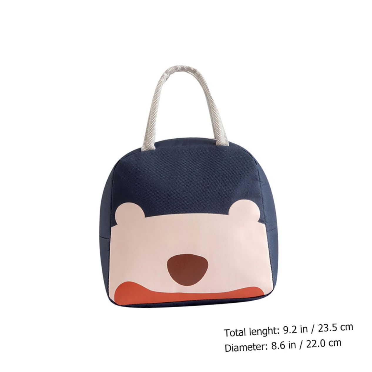 Bolsa de Almuerzo Oxford Azul Marino Asa, y Térmica