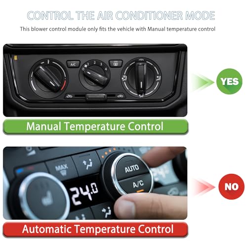 Image of Blower Motor Resistor 89019089 | Compatible with 1999-2006 Chevy Silverado /GMC Sierra | 2000-2002 GMC Yukon, Replaces# 15305077, 89019089, 22807122 ，973-004(2 Holes Mounting Flange and 7 pins)