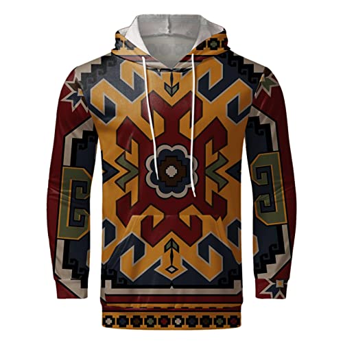 Unisex Novelty Hoodies 3D Printed Graphics Fleece Pockets Pullover Sweatshirts For Christmas Halloween Anime Hoodie For Boys Yellow #TOP1