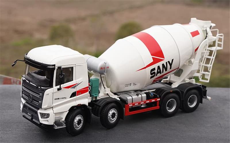Amazon.com: SANY Concrete mixer truck 8x4 1/24 DIECAST Truck Pre