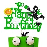 SuperDecor Zombies Cake Topper for Plants Zombies Theme Birthday Party Decorations Personalized Horr