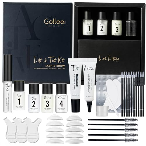 GOLLEE Lash Lift and Black Color Kit