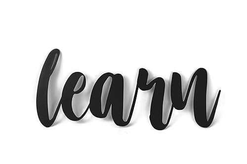 Miniatura 279 de Steel Metal Script Word Art - Various Sizes and Finishes (cheers Small 12.5x6", Raw, Unfinished Steel)