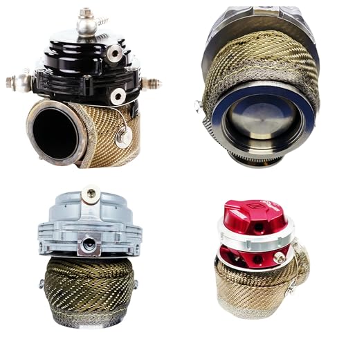 44mm Titanium External Wastegate Turbo Blanket – Basalt Heat Shield Cover - Image 3