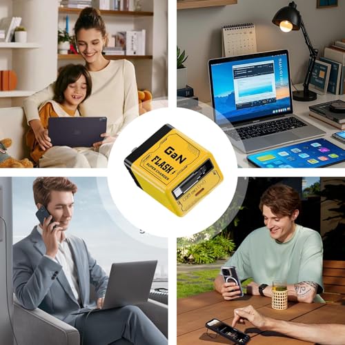 Cargador retráctil USB C 35W compacto para móvil y tableta 4