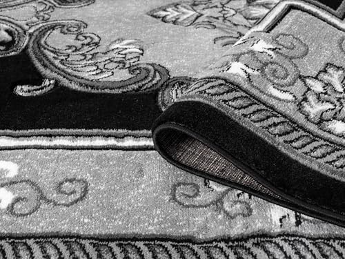 Tapete decorativo oriental tradicional moderno 5' x 7' miniatura 5