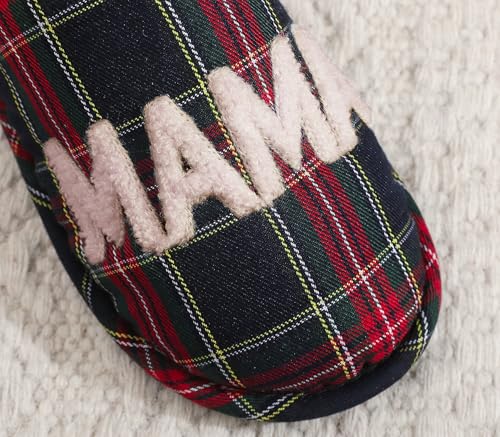 Slippers For Women Men Comfy House Shoes Mama Slippers Soft Warm Memory Foam Casual Slip-on3