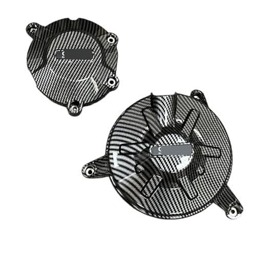 Cubierta de estator en textura forjada para moto RSV4 y Tuono V4R