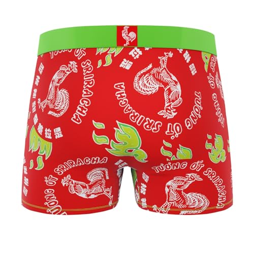 CRAZYBOXER Men's Underwear Sriracha Distortion-free Non-slip waistband Boxer Brief Resistant2