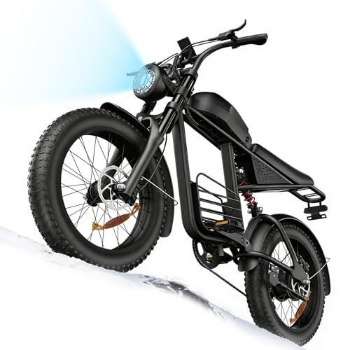 Nexaglide Electric Bike for Adults, 1000W e Bike for Adults, 20' Fat Tire Adult Electric Bicycle,...