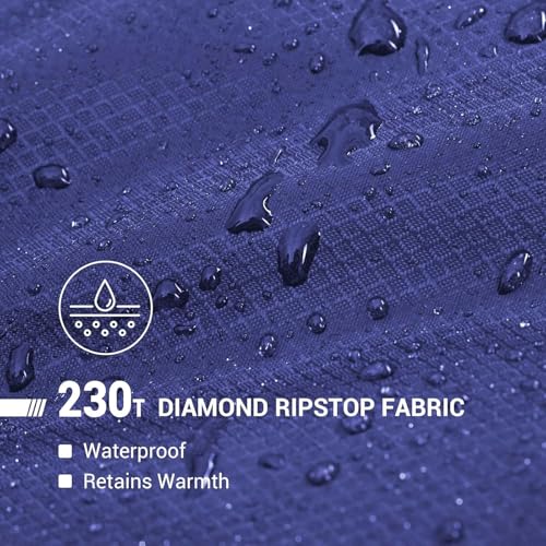 Image of KingCamp Sleeping Bag for Adults, Cold Weather & Warm Extra Wide Big & Tall XL Portable Waterproof Flannel Sleeping Bags, Essentials Gear Accessories for Camping Backpacking Hiking Indoor & Outdoor
