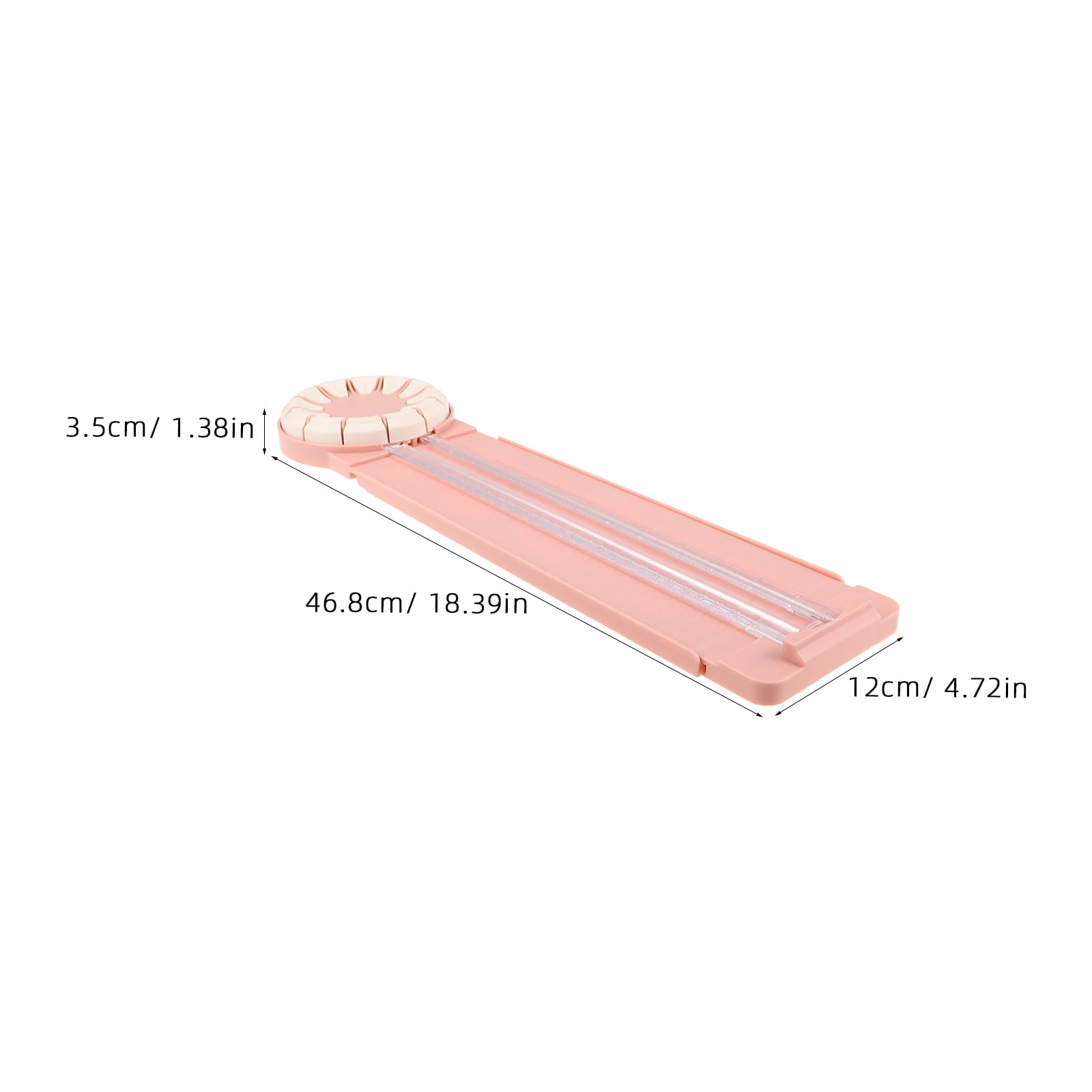 Coupe-papier Portable Rose pour Scrapbooking et Loisirs Créatifs