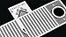 Murphy's Magic Supplies, Inc. Orbit Tally Ho Circle Back (Black) Playing Cards