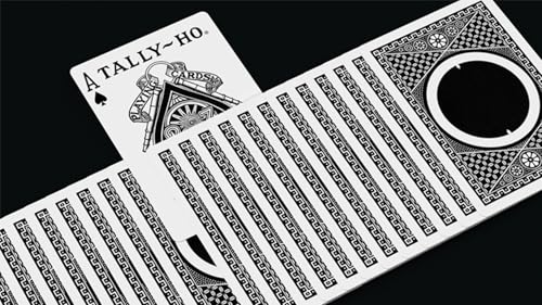 Cartas de Juego Orbit Tally Ho Circle Back Black miniatura 4