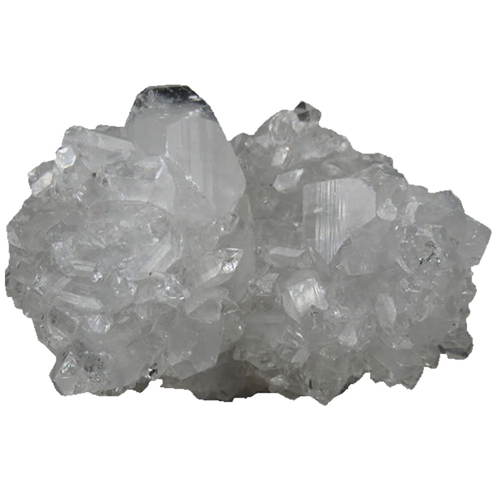 アポフィライト クラスター 天然石 パワーストーン トップクォリティ]インド産アポフィライトクラスター/結晶原石