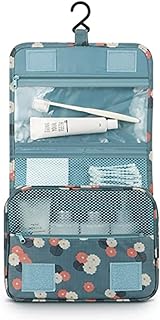 Hanging Travel Toiletry Bag, Travel Toiletries Bag, Skincare Bag, Travel Cosmetic Bag Hanging, Foldable Hygiene Bag Cosmetic Organizer Bag Waterproof Wash Bag with Hanging Hook Makeup Travel Organizer
