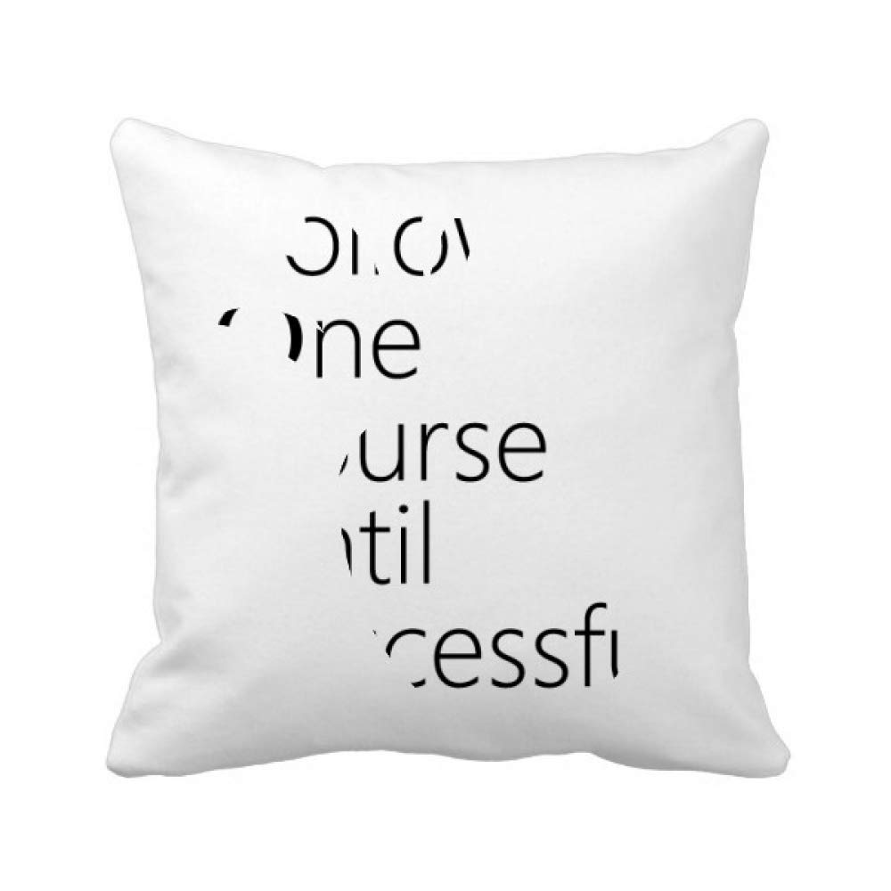 Housse de coussin Follow Successful de qualité supérieure pour canapé chic