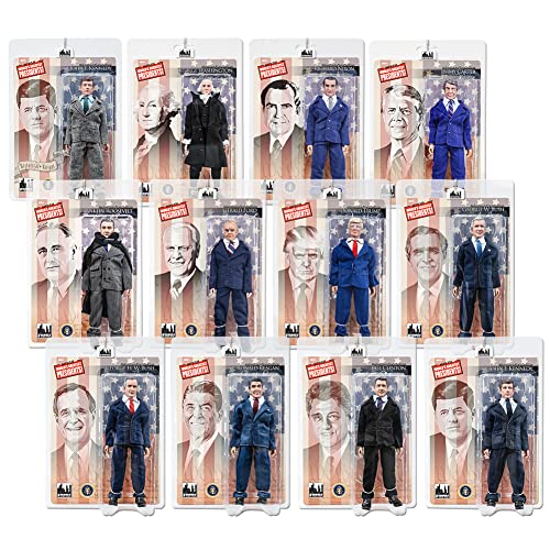 US Presidents 8 Inch Action Figures Series: Set of 12 Figures