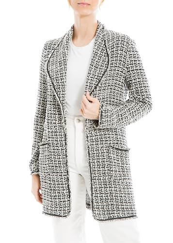 Max Studio Women's Tweed Long Jacket