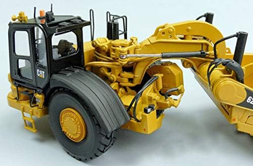 Miniatura 9 de Para CAT 621K Rueda Tractor-Scraper 1/50 DIECAST Modelo Acabado Car Truck