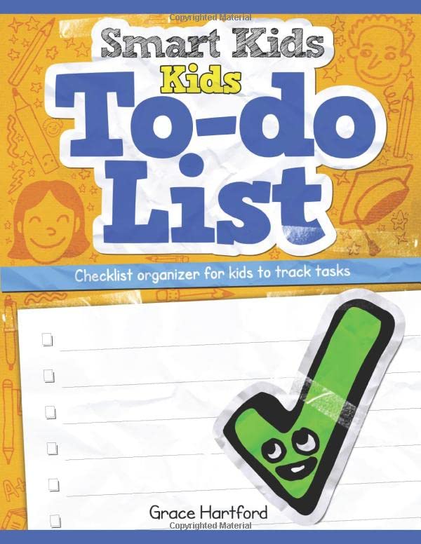 Smart Kids To-Do List: Checklist organizer for kids to track tasks: (Large size: 8.5 x 11) (Smart Kids Organizer Series)