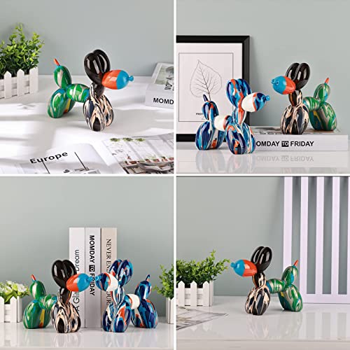 Shengtian Balloon Dog Sculpture Funny Office Room Decor Christmas Balloon Dog Trendy Home Statue Decor Shelf Decor Accents #TOP4