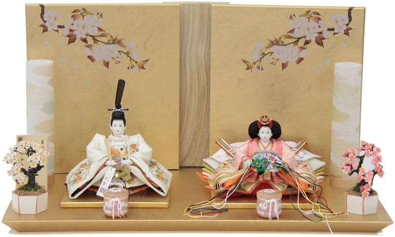 雛人形 親王平飾り 小出松寿 総刺繍 京十二番 スワロフスキー入り hn28