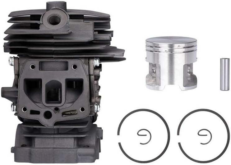 Chainsaw Cylinder Piston Assembly Set 44mm Fit for 251 Piston Ring Pin Circlip Kit Garden Tool Accessories