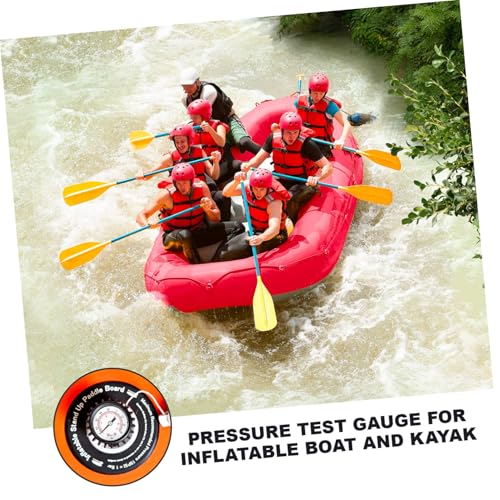 ULTECHNOVO Medidor De Pressão De Caiaque Testador De Pressão De Prancha De Surf Ferramenta De Medida