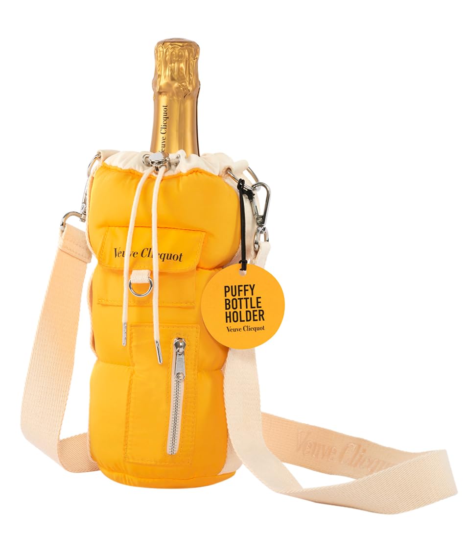 Veuve Clicquot Yellow Label, Puffy Bottle Holder, 75cl