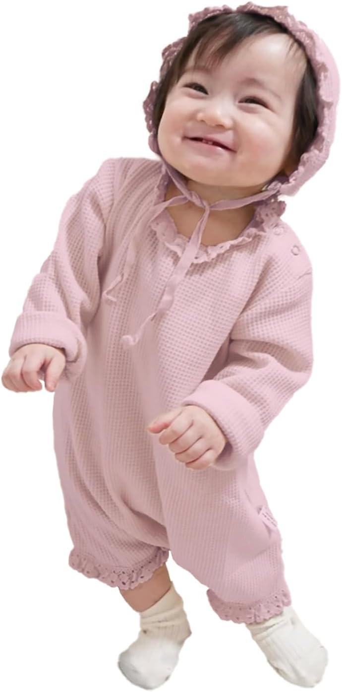 DE 新生児 退院着lace ベビー セレモニー ロンパース（short） DE 新生児 退院着lace ベビー セレモニー ロンパース（short） DE